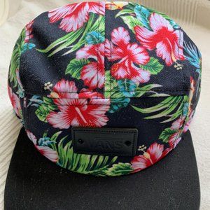Vans Off The Wall Floral Hawaiian 5 Panel Cap